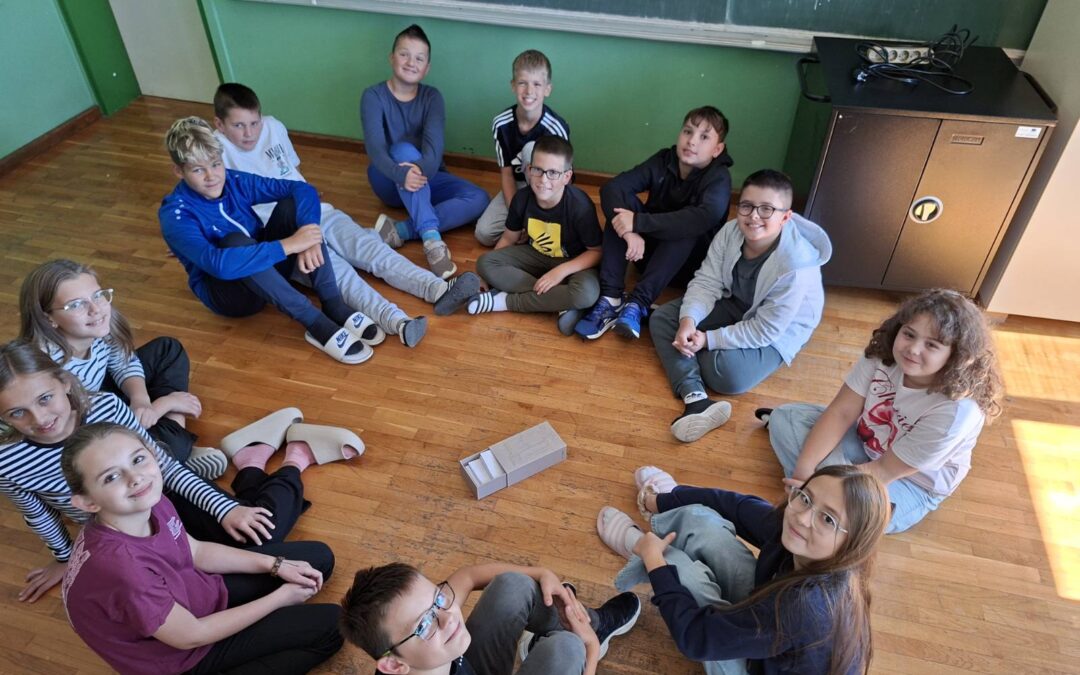 Škrinjica želja – kapsula budućnosti učenika 5.b razreda
